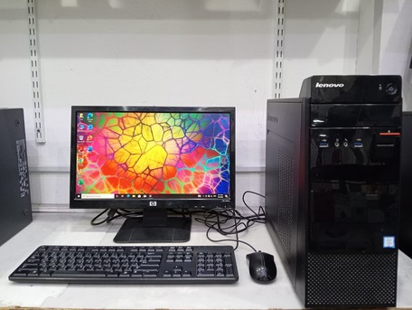Manama, Computers, BHD 58,  Lenovo Core I3 - 6th Gen 3.70GHz | 4GB RAM | 128GB SSD | Win 10 Pro | 19&prime;&prime; HD Monitor
