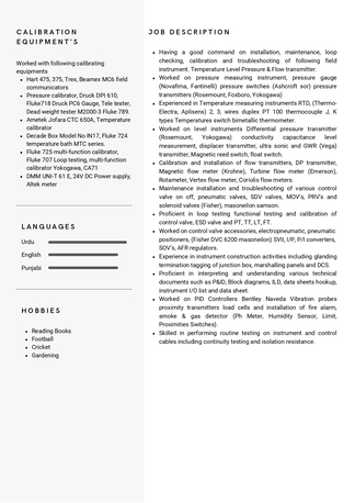 Ras Tanura, Job Seekers, Instrument Control Technician And Supervisor