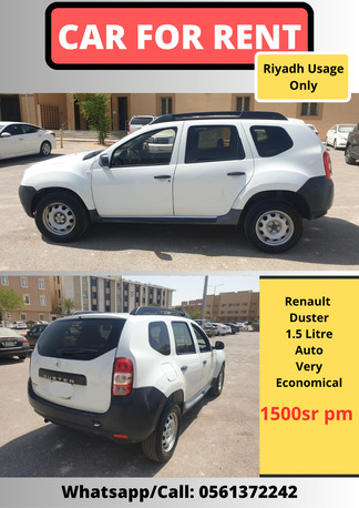 Riyadh, Vehicles, Cars & Trucks , SAR 1500,  Renault Duster,  2013,  Automatic,  200000 KM,
