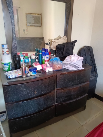 Jubail, Furniture, SAR 700,  Bedset For Sale(Bed+Almirah+Dressing Table)