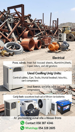 Riyadh, Items Wanted, Metal Scrap Dealer Riyadh Contact Number 058 387 4346