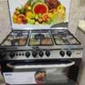 SAR 1400,  Like New 5 Burner Gas Stove With Oven For Sale