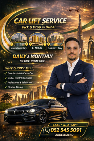 Dubai, Pick Up & Drop Off, Pick Up And Drop Any Place In UAE