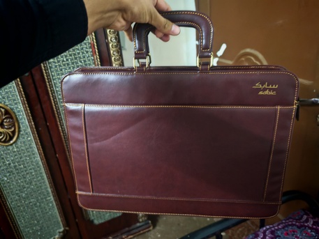 Jubail, Computers, SAR 289,  Premium SABIC Executive  Leather Briefcase - Excellent Condition