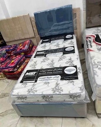 Jeddah, Furniture, SAR 5,  New Best Quality Single Bed 🛏️ With Mattress Available