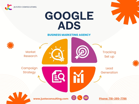 New York, Web Design & Development, Justo Consulting &ndash; Expert Google Ads Company For Targeted Traffic & Conversions