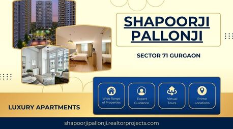 Gurgaon, Real Estate For Sale, 2 BR,  Shapoorji Pallonji Sector 71 Gurgaon | Invest In Better Living