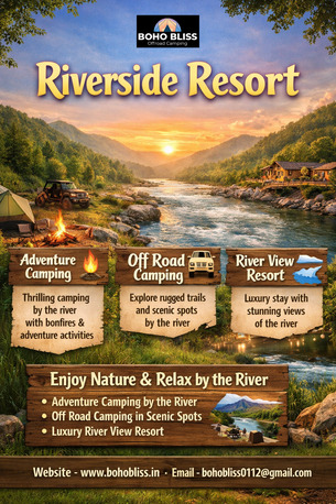 Mumbai, Restaurants, Riverside Resort For Adventure & Nature Escape - Bohobliss