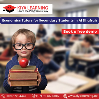 Abu Dhabi, Lessons Offered, Economics Tutors For Secondary Students In Al Dhafrah