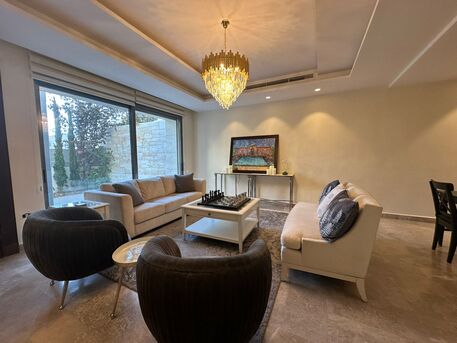 Abdoun, Apartments/Houses, JOD 22000/year,  Furnished,  3 BR,  180 Sq. Meter,  Ground Floor Apartment For Rent In Abdoun