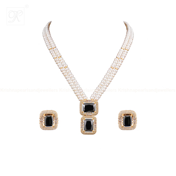 Hyderabad, Jewelry, INR 5000,  Krishna Pearls & Jewellers &ndash; Best Pearl Jewellery Shop Near Panjagutta, Hyderabad