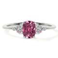 USD 2465,  Luxury Pink Tourmaline Engagement Ring With Natural Gem