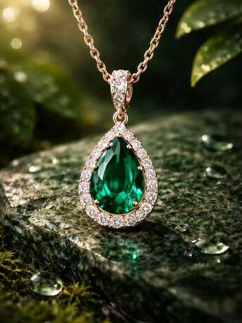 New Delhi, Jewelry, INR 88700,  Lab Grown Diamond Necklaces For Daily Wear