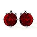 USD 4374,  Shop 1.03 Cttw AAA Quality Ruby Stud Earrings For Women At GemsNY