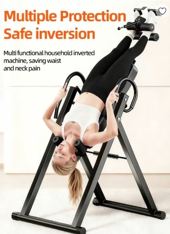 Al Malaz, Sporting Goods, SAR 250,  Inversion Table - Decompression Back Stretcher Exercise Machine