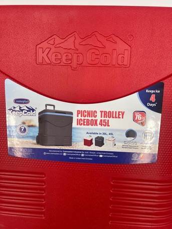 Riyadh, Household Items, SAR 100,  Icebox 45 Liter Trolley