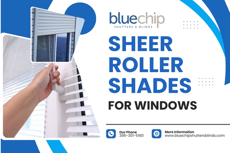 New York, Household, Sheer Roller Shades For Natural Light And Privacy