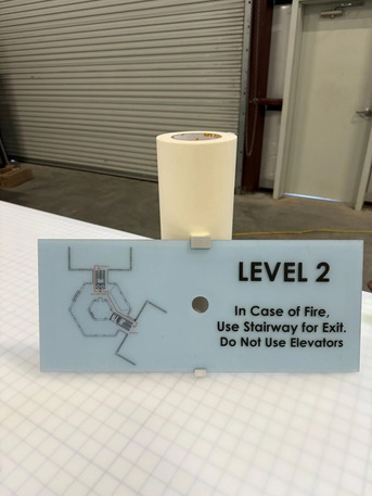 New York, Business, Frosted Acrylic Signs For Modern Business Branding By LGL Sign Company, LLC