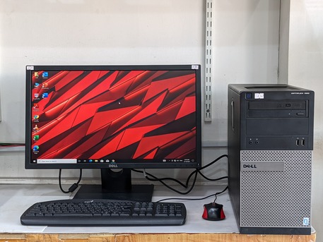 Manama, Electronics, BHD 195,  Dell Core I7 - 3.40GHz | 32GB RAM | 256GB SSD + 1TB HDD | Win 11 Pro | 24&prime;&prime; FHD Monitor -/