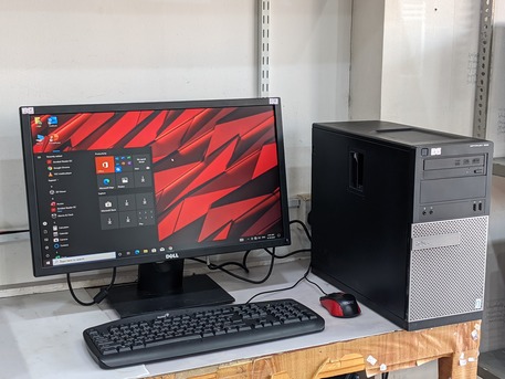 Manama, Electronics, BHD 195,  Dell Core I7 - 3.40GHz | 32GB RAM | 256GB SSD + 1TB HDD | Win 11 Pro | 24&prime;&prime; FHD Monitor -/