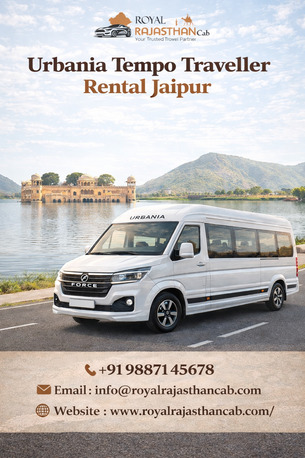 Jaipur, Travel, Best Urbania Tempo Traveller Rental Jaipur For Group Journeys