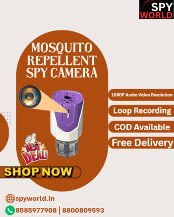 New Delhi, Electronics, INR 4000,  Best Mosquito Repellent Spy Camera Shop In Delhi | Spy World