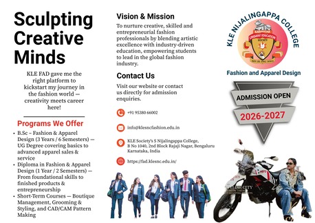 Bangalore, Education, Enquire Now &ndash; Fashion Design Colleges In Bangalore | KLE FAD Bangalore