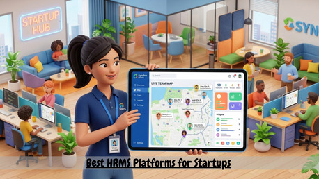 New Delhi, Marketing, Best HRMS Platforms For Startups | HRMS App For Location Tracking & Live Position Tool