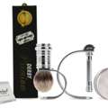 USD 199,  Premium Shaving Kit With Brush &ndash; Elevate Your Grooming Routine | Traditional Wet Shave Set