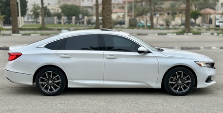 Dammam, Vehicles, Cars & Trucks , SAR 85000,  Honda Accord,  2022,  Automatic,  68000 KM,    Full Option EX-L White 4-cylinder 1.5 Turbo