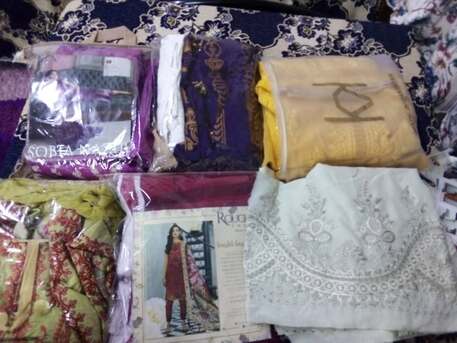 Al Maathar, Clothing & Accessories, SAR 199,  Eid Collection  Ladies Embroidery Suite Stitched & Unstitched For Sale In Riyadh Only199SR