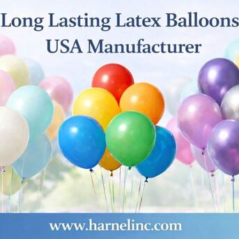 New York, Materials, Long Lasting Latex Balloons USA Manufacturer