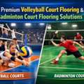 Premium Volleyball Court Flooring & Badminton Court Flooring Solutions