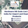 Hardware HS Code List In India For Import And Export Products