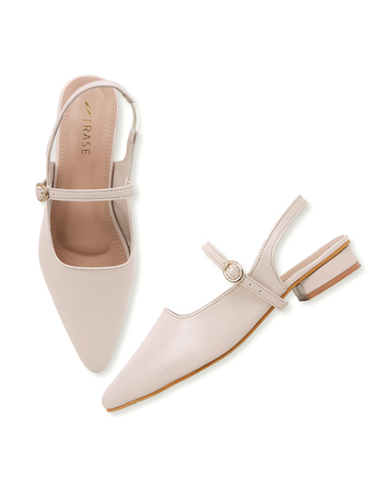 New Delhi, Clothing & Accessories, INR 799,  Stylish Mary Slingback Heels - Low Block Heels Women&rsquo;s Shoes, Vegan Leather, ₹799