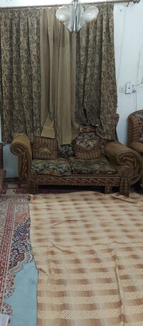 Manfuha Al-Jadidah, Furniture, SAR 200,  Urgent Sale &ndash; Sofa Set + 3 Wardrobes (almirah) In Good Condition