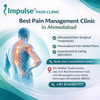 Ahmedabad, Health, Advanced Pain Management Clinic In Ahmedabad With Modern Facilities