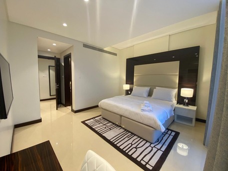 Riffa, Apartments/Houses, BHD 550/month,  1 BR,  One Bedroom Luxury Flat For Rent With Ewa | With Acs