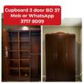 BHD 37,  🌍🌐Cupboard 3 Door In Good Condition For Sale With Delivery
