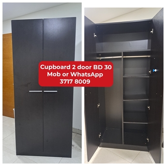Manama, Furniture, BHD 30,  🌍🌐Cupboard 2 Door In Good Condition For Sale With Delivery