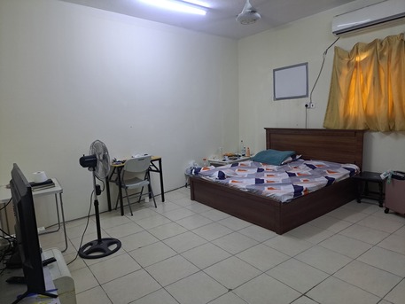 Riyadh, Rooms Available, SAR 550/month,  Furnished,  Furnished Apartment - 01 Bed Space Available For Executive Bachelors&ndash; Malaz