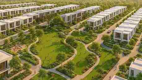 Dubai, Apartments/Houses, Furnished,  Studio,  Greenz At Al Rowaiyah First By Danube Properties