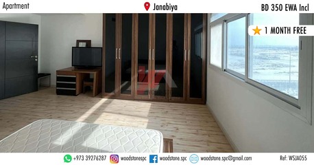 Janabiya, Apartments/Houses, BHD 350/month,  Furnished,  2 BR,  120 Sq. Meter,  Fully Furnished 2 Bedroom Apartment, Janabiya - BD 350 Incl WSJA055