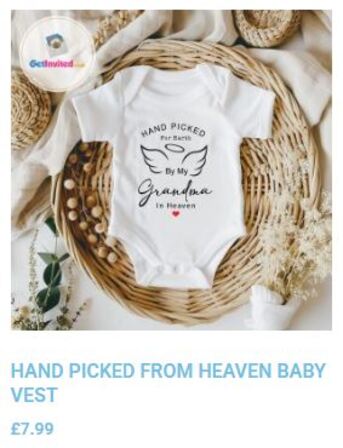 London, Clothing & Accessories, Pregnancy Announcement Vest For Joyful Baby Reveals UK