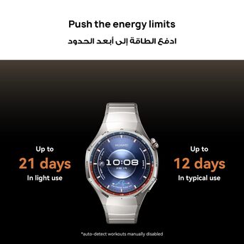 Jeddah, Watches, SAR 1100,  HUAWEI WATCH GT 6 Pro 46mm Smart Watch Titanium