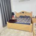 SAR 5000/month,  Furnished,  4 BR,  Bachelor Flat Available Near T-Shoes Signal Hara. 3-BHK, 1st