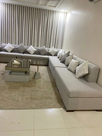 Riyadh, Furniture, SAR 150,  Brand New Sofa, Curtains & Arabian Majlis For Sale In KSA