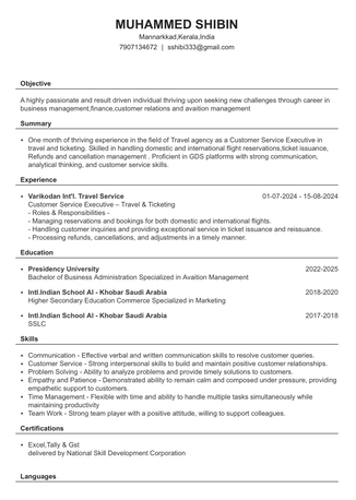 Dammam, Job Seekers, BBA Aviation Graduate Seeking Airport Or Airline Job