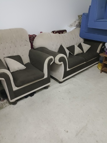 Jubail, Furniture, SAR 350,  I Am Seeling Sofa Set 04 Set
