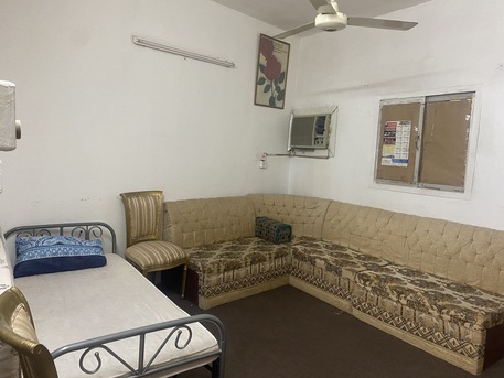 Riyadh, Rooms Available, SAR 1200/month,  Furnished,  1 Room In 2 BHK Flat No Electricity & Water Bills